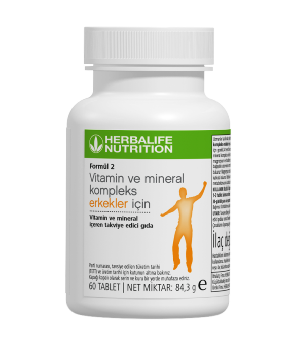 Vitamin ve Mineral Kompleks Erkekler İçin​