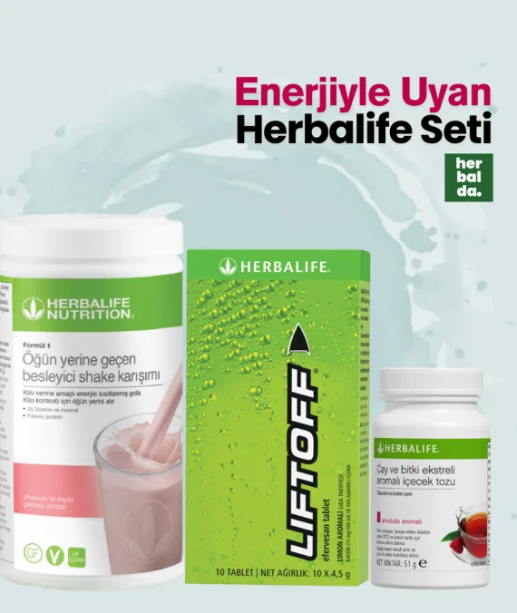 Enerjiyle Uyan Herbalife Seti