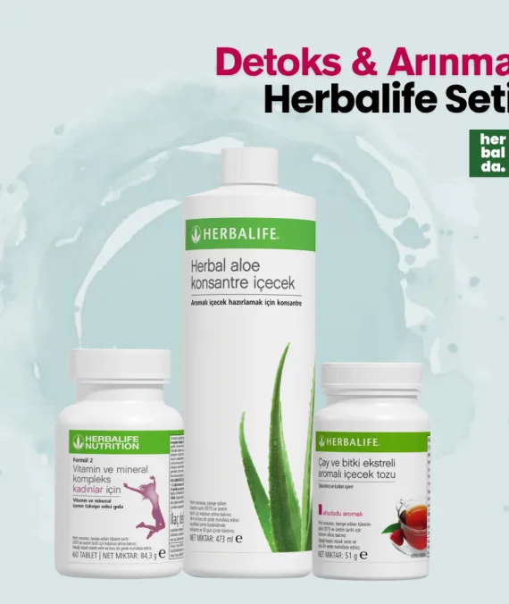 Detoks & Arınma Herbalife Seti